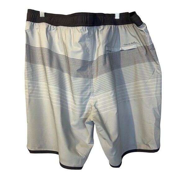 Travis Mathew Go Time Gray Active Athletic Shorts 2XL Coastal Beach Gym Vacation - Picture 2 of 4